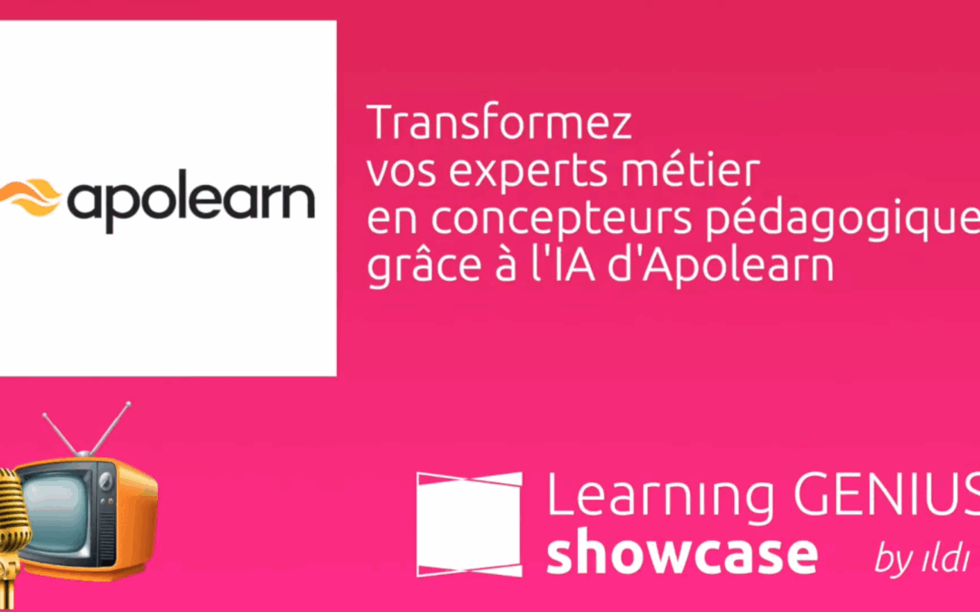 Learning Genius Showcase - Apolearn LMS outil auteur